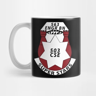 563rd Engineer Battalion - DUI wo Txt X 300 Mug